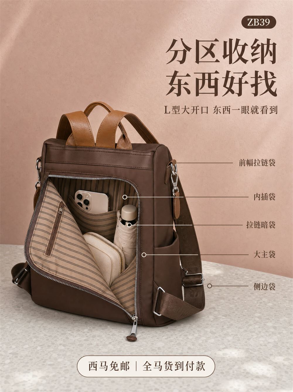 分区收纳 东西好找